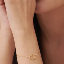 PALMONAS Women 18k Gold-Plated Wraparound Bracelet-picture-48