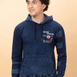 Being Human Printed Hooded Sweatshirt-picture-12