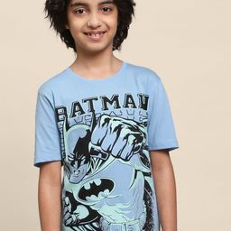 Kids Ville Boys Batman Printed Cotton T-Shirt-picture-26