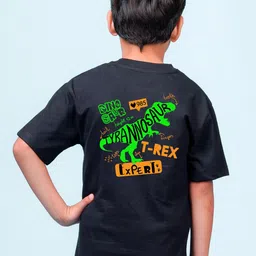 NUSYL Boys Graphic Printed Drop Shoulder Sleeves Oversized T-shirt-picture-26