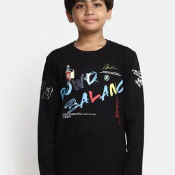 V-Mart Boys Typographic Printed T-shirt-picture-13