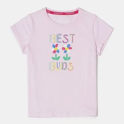 Jockey Girls Super Combed Cotton Regular Fit Printed Round Neck Short Sleeve Tshirt - AG01-picture-37