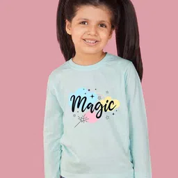 NUSYL Girls Typography Printed T-shirt-picture-23
