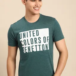 United Colors of Benetton Brand Logo Printed T-shirt-picture-48