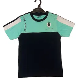 BAESD Boys Colourblocked Round Neck Cotton T-shirt-picture-33