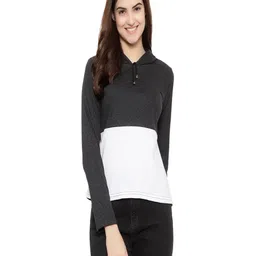 DEEPMAYRA COLLECTION Women Colourblocked T-shirt-image-56