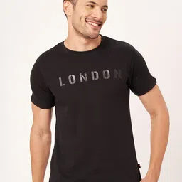 ZU Typography Printed Pure Cotton T-shirt-picture-43