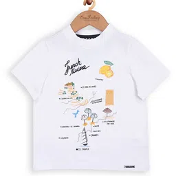 One Friday Boys Graphic Printed Round Neck Cotton T-shirt-picture-48