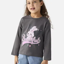 Juniors by Babyshop Girls Graphic Printed Round Neck Cotton T-shirt-picture-34