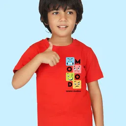 NUSYL Boys Graphic Printed Round Neck T-shirt-picture-57