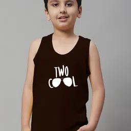Friskers Boys Typography Printed Cotton Basic Vest-picture-39