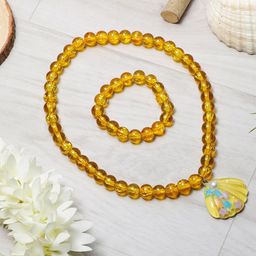 EL REGALO Girls Beaded Necklace & Bracelet Jewellery Set-picture-18