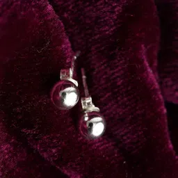 Arte Jewels 92.5 Silver Circular Studs Earrings-picture-36