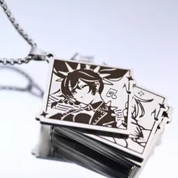 SALTY Silver-Plated Contemporary Pendant With Chain-picture-31