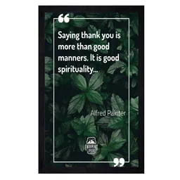 Gallery99 Green and Black Motivational Quote Texture Paper Wall Art image 1