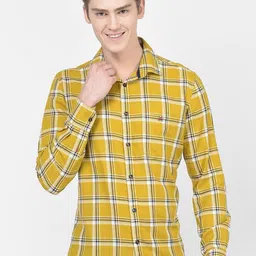 Crimsoune Club Tartan Checked Slim Fit Casual Shirt-picture-23