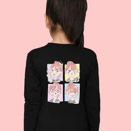 NUSYL Girls Graphic Printed Long Sleeves T-Shirt-picture-48