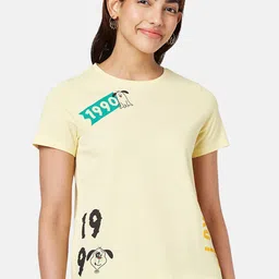 People Typography Printed Cotton T-shirt-picture-17