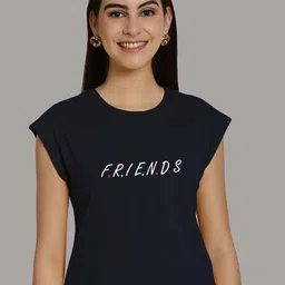 Friskers Typography Printed Extended Sleeves Pure Cotton Regular T-shirt-picture-33