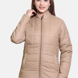 BAESD Women Floral Checked Lightweight Puffer Jacket-picture-15