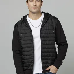 Celio Hooded Long Sleeve Puffer Jacket image 1