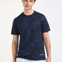 Tommy Hilfiger Men Floral Printed Round Neck Cotton T-shirt-picture-54