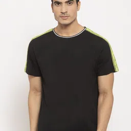 DOOR74 Men Round Neck Cotton T-shirt-picture-43