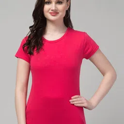 Trend Level Round Neck Pure Cotton Casual T-shirt-picture-17