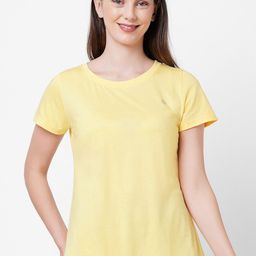 SOIE Women Yellow Lounge T-shirts-picture-18