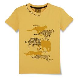 Gini and Jony Boys Graphic Printed Cotton T-shirt-picture-12