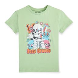 Gini and Jony Boys Graphic Printed Round Neck Short Sleeves Cotton T-shirt-picture-13