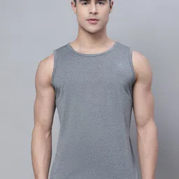 Friskers Round Neck Sleeveless Anti Odor Breathable Skin Friendly Sports T-shirt-image-45