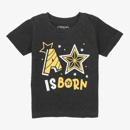 DYCA Boys Round Neck Graphic Printed Cotton T-shirt-picture-47