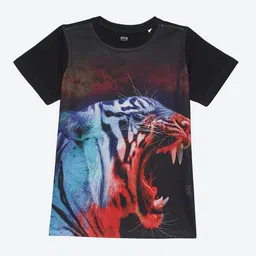 Wear Your Mind Boys Graphic Printed Round Neck T-shirt-image-31
