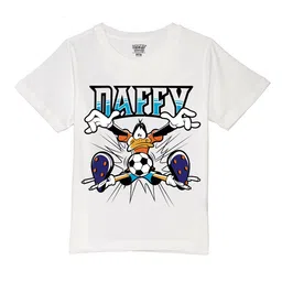 Wear Your Mind Boys Looney Tunes Printed Pure Cotton T-shirt-picture-53