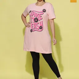 9shines Label  Pack Of 2 Printed Cotton Lounge T-shirt-picture-18