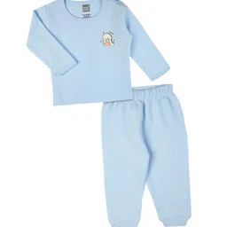 MeeMee Infant Cotton Chest Print Thermal Set image 1