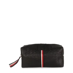 OsaiZ Unisex Black Woven-Design Multi-Purpose Toiletry Kit-picture-57