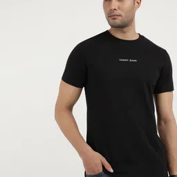 Tommy Hilfiger Men Brand Logo Printed Pockets Slim Fit T-shirt-picture-23