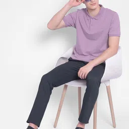 Crimsoune Club Polo Collar Slim Fit T-shirt-image-70