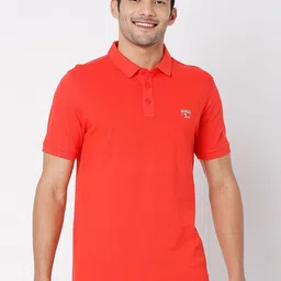 SPYKAR Men Coral Polo Collar Cotton Casual T-shirt-picture-20