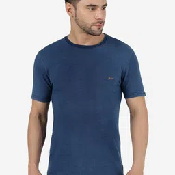 JADE BLUE Pure Cotton Slim Fit T-shirt-picture-19