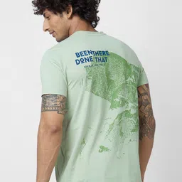 SPYKAR Graphic Printed Slim Fit Cotton T-shirt-picture-10