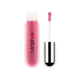 Lenphor Long Lasting Smooth Matte Finish Lasche It Liquid Lipstick 5g - Pink Dust 08-picture-9