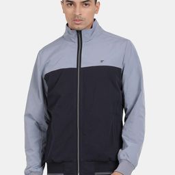 t-base Men Colourblocked Bomber Jacket-picture-6