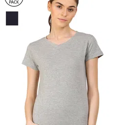 appulse Women Pack of 2 Slim Fit Running T-shirts-image-74