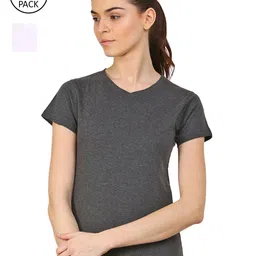 appulse Women Pack of 2 Slim Fit Running T-shirts-image-97