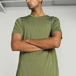 Puma Short Sleeves Performance Heather Training T-shirt-picture-38