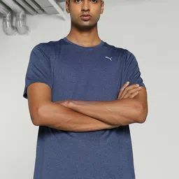 Puma Performance Heather Round Neck Training T-shirt-picture-49