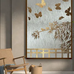 The Art House Gold-Toned Painting Wall Art-image-36